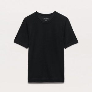 Aulton Sweater Tee - Black