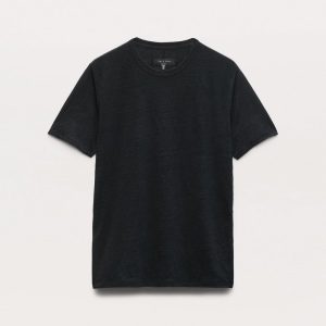 Classic Linen Tee - Black