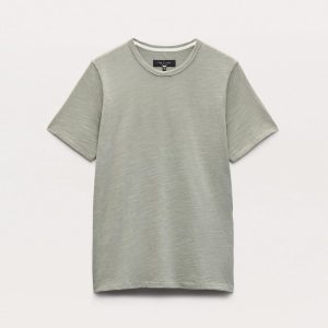 Classic Flame Tee - Leaf Grey