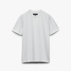 Classic Flame Tee - Grey Ice