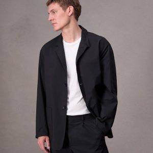 Gramercy Cotton Blazer - Black