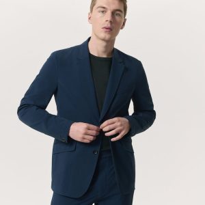 Butler Stretch Nylon Blazer - Navy
