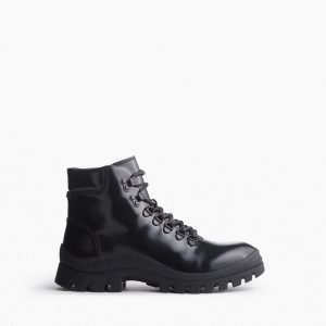 Stanton Leather Hiking Boots - Black