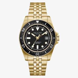 Rowan Automatic Bracelet Watch, 42mm - Gold