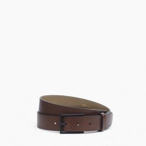 Parker Leather Belt - Dark Clove