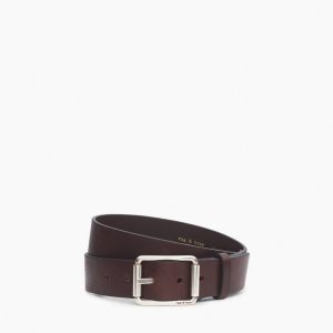 Evan Leather Belt - Dark Espresso