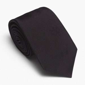 rb Silk Tie - Black