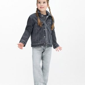 Mini Miramar Trucker Jacket - Faded Black