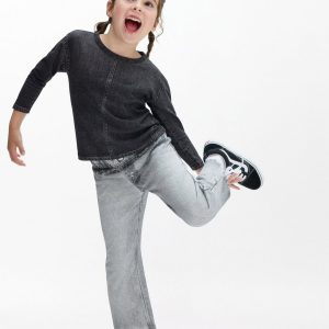 Mini Miramar Long-Sleeve Tee - Faded Black